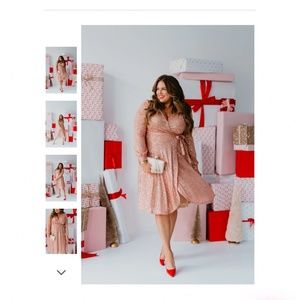 Pink Desert sequin dress